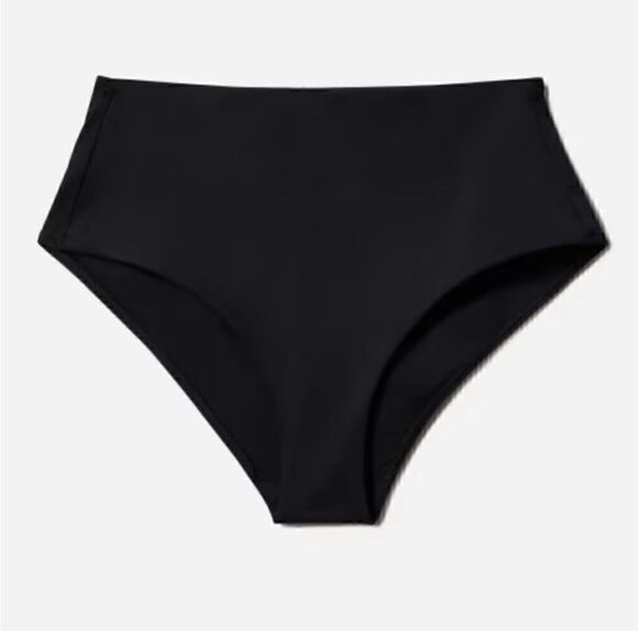 NWT Everlane High Waisted Swim Bottom Black XS - Picture 2 of 4